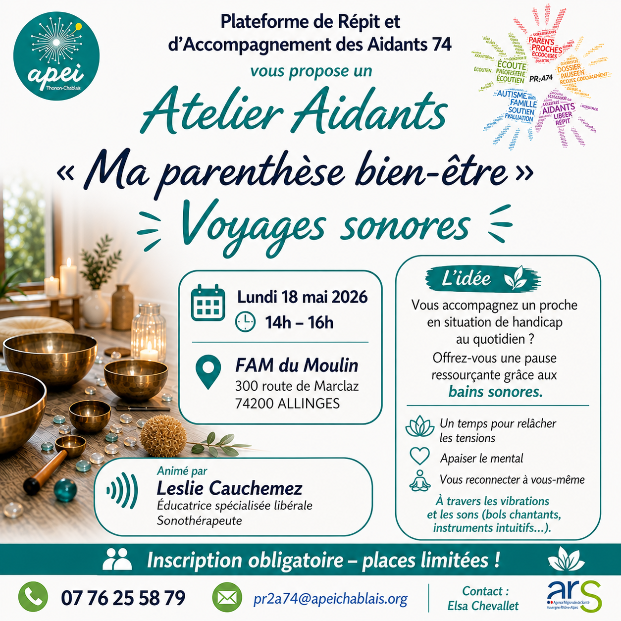 18 mai : atelier aidants 